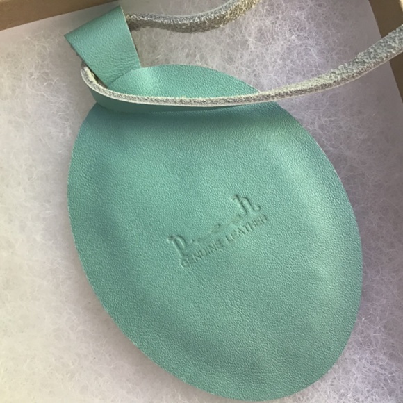 NEW Sundance Light Turquoise Leather Medallion Necklace - Picture 2 of 5